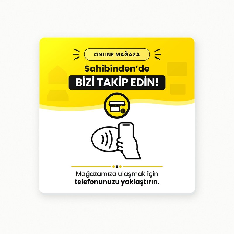 Sahibinden mağaza kartı